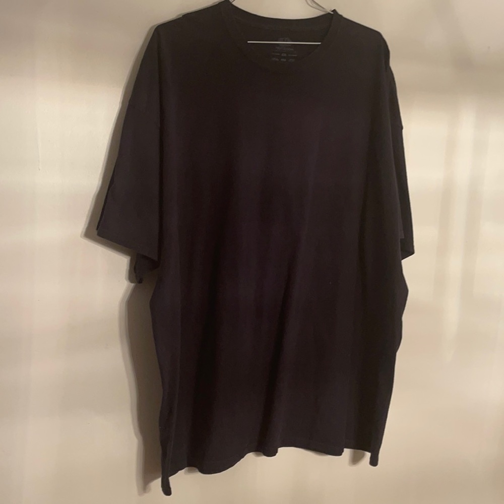 4XL Black Fruit of the Loom Tee Shirt